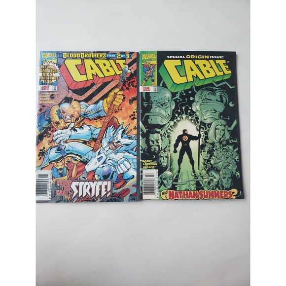Marvel CABLE Comic Bundle x2 - Picture 1 of 7